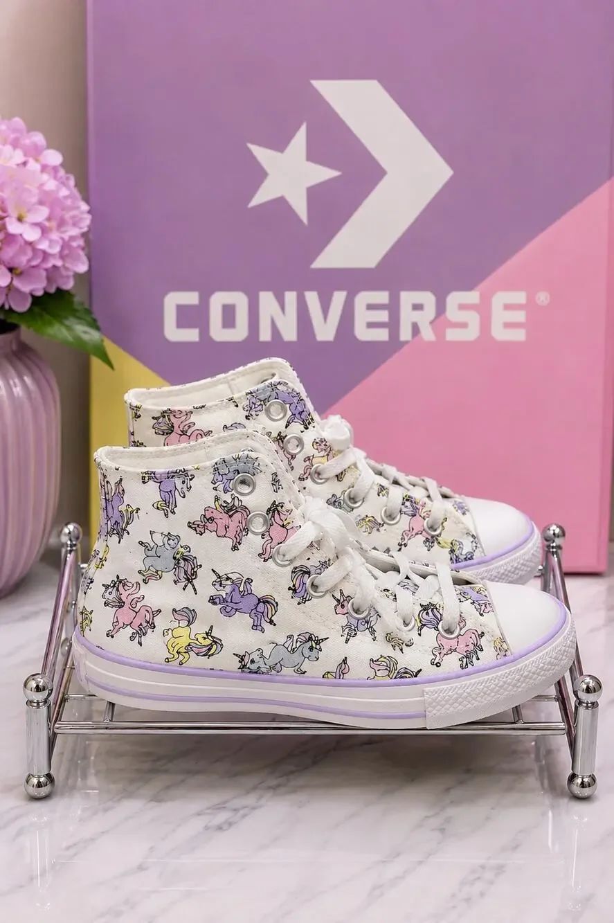 Converse Chuck Taylor All Star Unicorn High Tops Youth 2.5 A00927F
